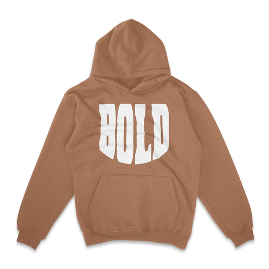 "BOLD" Hoodie (Chocolate)