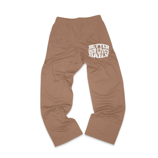 "Better Our Lives Daily" Pants (Chocolate)